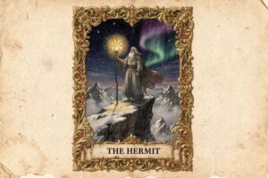 Die Eremit Tarot-Karte: Dein Leitfaden zur inneren Weisheit