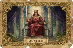 Die Gerechtigkeit Tarot-Karte: Bedeutungen zu Balance, Wahrheit und Verantwortung
