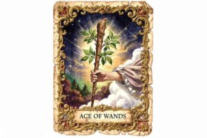 Ass der Stäbe Tarot-Karte: Bedeutungen – Göttliche Inspiration & Neue Anfänge