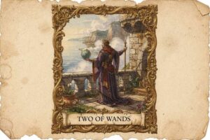 Zwei der Stäbe Tarot-Karten-Bedeutungen: Planung, Potenzial & zielgerichtetes Handeln
