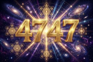 Spirituelle Symbole und Zahlenfolgen, die auf göttlichen Wohlstand und innere Fülle hinweisen.