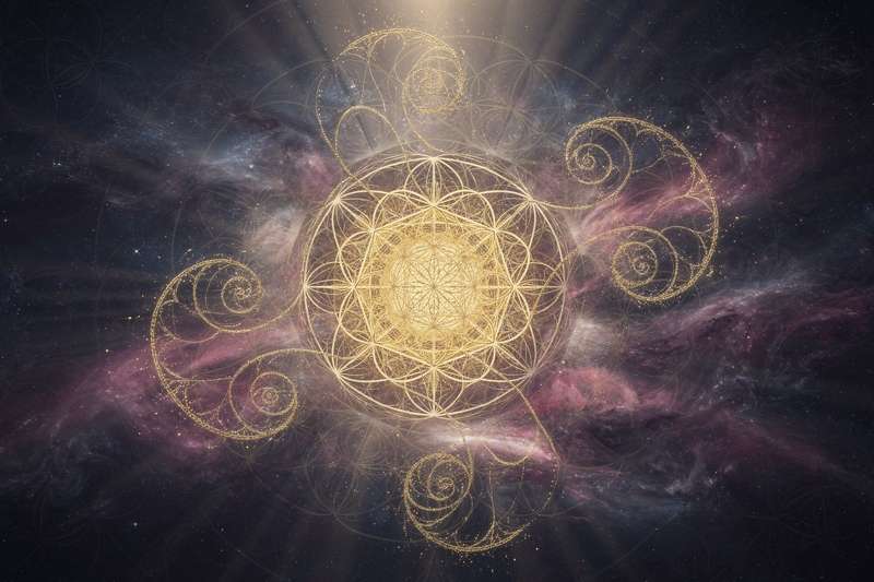 Spirituelle Symbole und Zahlenkombinationen, die als Botschaften des Universums interpretiert werden.