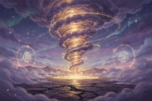 Von einem Tornado träumen: Spirituelle Bedeutung von Sturmträumen