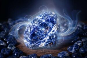 Sodalith Bedeutung und Anwendung: Heilende Eigenschaften, Vorteile & wie du ihn nutzt