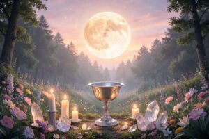Erdbeermond (Juni): Bedeutung, Energie & Vollmondriten