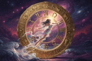 Astrologisches Radix mit Markierung des zwölften Hauses, das Spiritualität und verborgene psychische Prozesse symbolisiert.