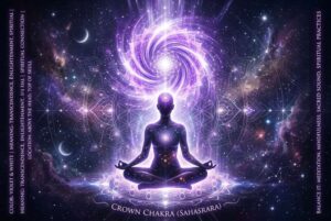 Kronenchakra: Bedeutung, Farbe, Lage & wie du es ins Gleichgewicht bringst