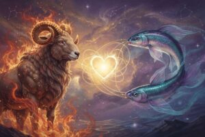 Widder-Fische-Kompatibilität: Wenn Feuer auf Wasser trifft in der Liebe