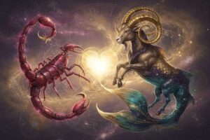 Skorpion- und Steinbock-Sternzeichen treffen sich in einer leidenschaftlichen und ehrgeizigen Beziehung voller gegenseitigen...