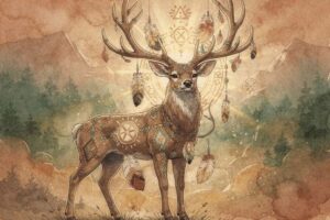 Hirsch als Krafttier: Bedeutung, Symbolik & spirituelle Botschaften