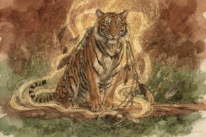 Tiger Krafttier: Bedeutung, Symbolik & Botschaften