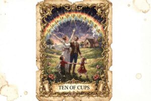 Zehn der Kelche Tarot-Bedeutungen: Göttliche Liebe und harmonische Segnungen