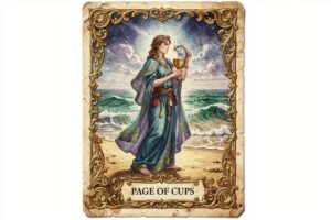 Bube der Kelche Tarot-Karte Bedeutungen: Dein Leitfaden zu kreativer Inspiration & intuitiven Botschaften