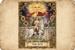 Die Sonne Tarot-Karte Bedeutungen: Entfalte die Kraft des göttlichen Lichts