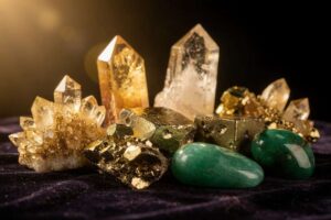 Antimonit Bedeutung: Der Kristall des Reichtums und der Wolf-Medizin
