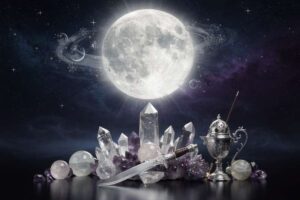 Mondphasen-Bedeutungen Infografik: Ein Einsteiger-Leitfaden für lunare Rhythmen