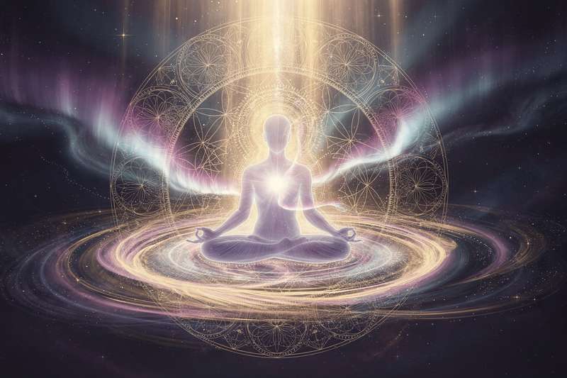 Spirituelle Lehrerin erklärt in einer Meditation zum Thema finanzielle Unabhängigkeit und inneres Wohlbefinden.